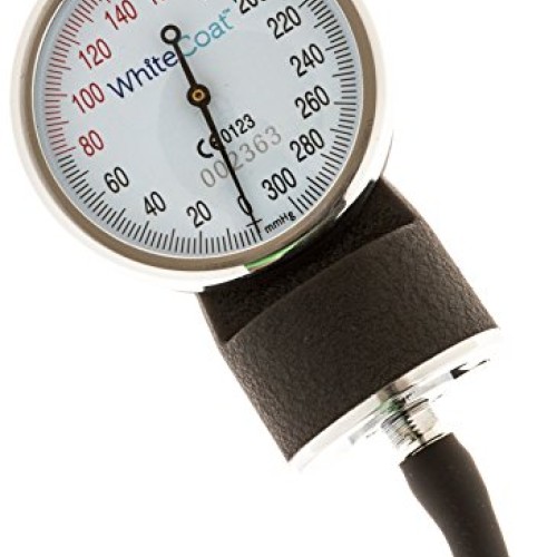 White Coat Deluxe Aneroid Sphygmomanometer Professional Blood Pres...