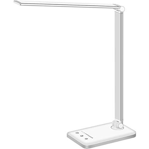 LED Desk Lamp Dimmable Table Lamp Reading Lamp with USB Charging P...