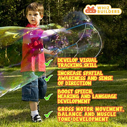 Giant Bubble Wands Bubbles For Kids & Toddlers : Large Wand Sticks...