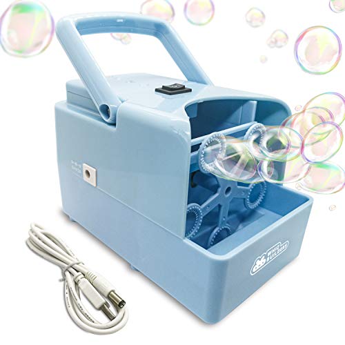 WhizBuilders Bubble Machine for Kids and Toddlers, Outdoor Summer ...
