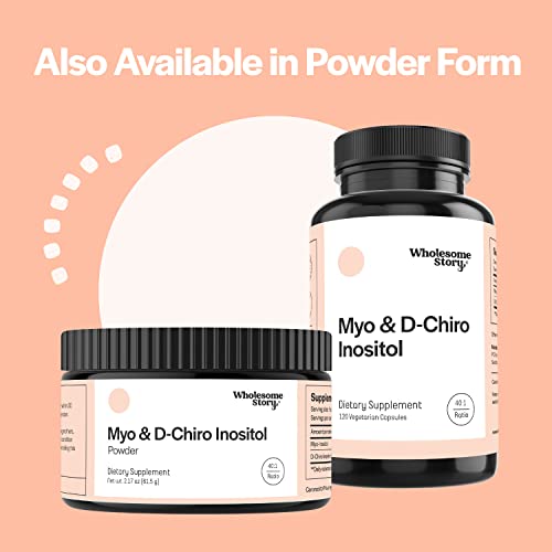Myo-Inositol & D-Chiro Inositol Blend Capsule | 30-Day Supply | Mo...