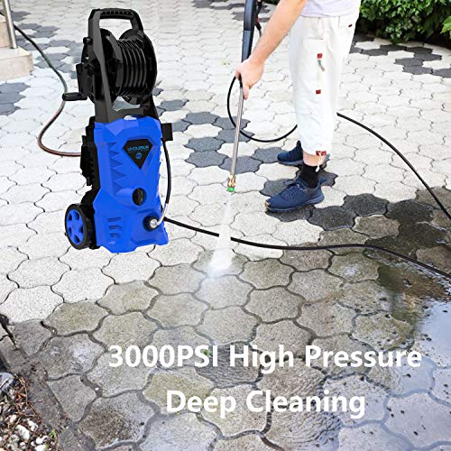 WHOLESUN 3000PSI Electric Pressure Washer 2.4GPM Power Washer 1600...