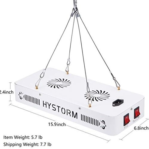 HYSTORM HY 600W LED Grow Light Sunlike Full Spectrum LED Growing L...