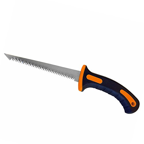 Wideskall 6.5 inch Utility Wallboard Drywall Hand Saw Confirm Rub...