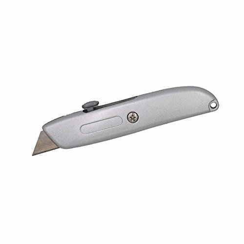 Wideskall Heavy Duty Box Cutter Retractable Blade Metal Utility Kn...