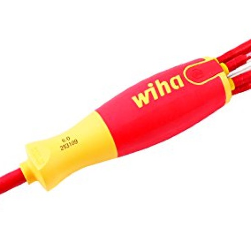 Wiha 28393 Insulated Slim Line Precision Pop Up Screwdriver Set, S...