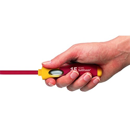 Wiha 32094 Slotted and Phillips Insulated Screwdriver Set, 1000 Vo...