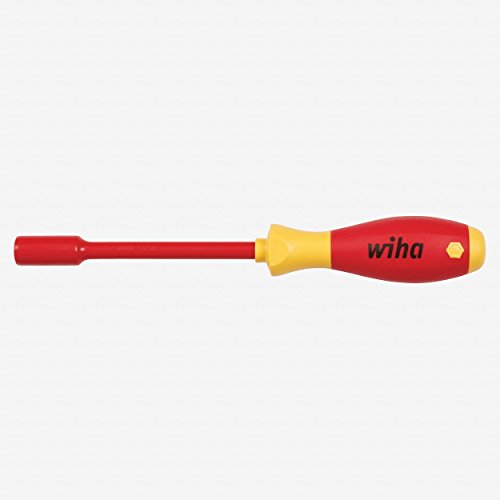 Wiha 32267 Insulated Nut Driver, 1000 Volt, 5/16 x 125mm