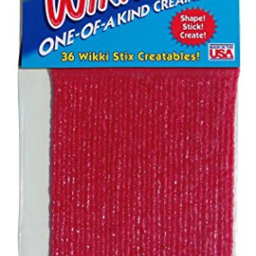 WikkiStix WIKKI-829 6-Inch Molding and Sculpting Stick, Red, 36-Pack