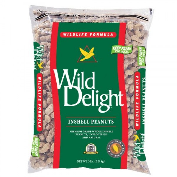 Wild Delight Inshell Peanuts, 5 lb