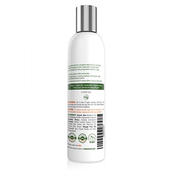 Wild Naturals Eczema & Psoriasis Soothing Shampoo 8oz