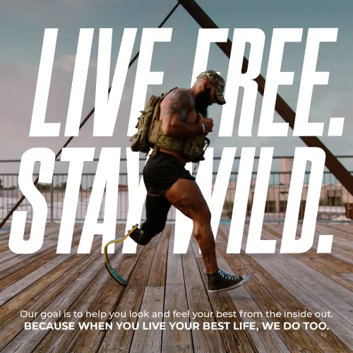 Beard Growth Serum with Biotin & Caffeine by Wild Willies - Natura...