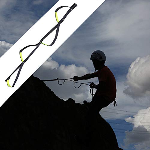 Wildken Climbing Aider 4 Step Foot Ascender Loop Climbing Rope Lad...