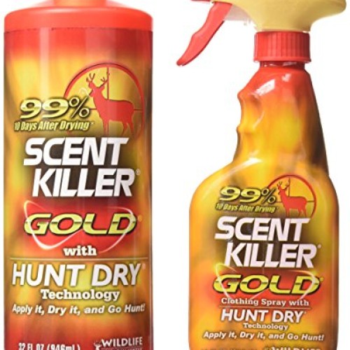 Wildlife Research Scent Killer Gold Spray Combo Pack, 44-Ounce