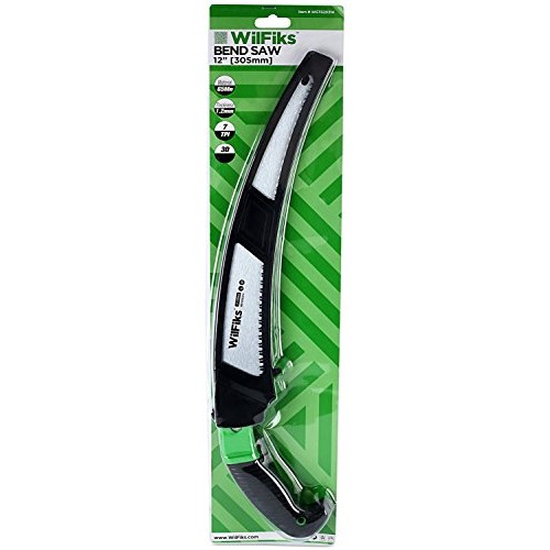 WilFiks Razor Sharp 13 Heavy Duty Curved Hand Saw, Perfect For Sa...