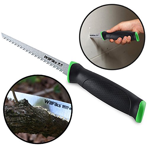 WilFiks Razor Sharp 6.5 Pro Jab Saw, Drywall Hand Saw, Perfect Fo...