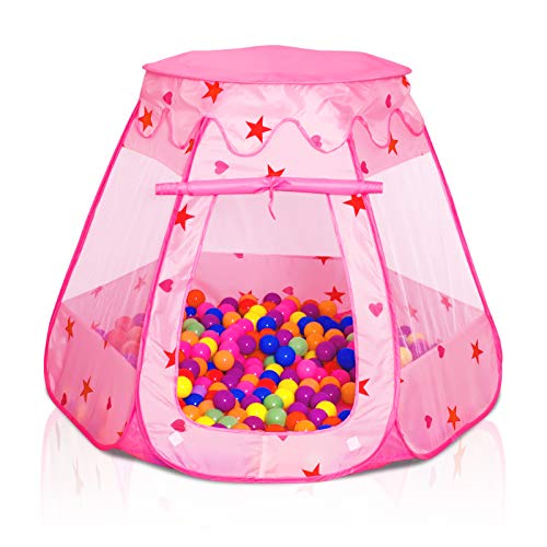 Wilhunter Baby Ball Pit for Toddler with 50 Balls, Kids Pop Up Pla...