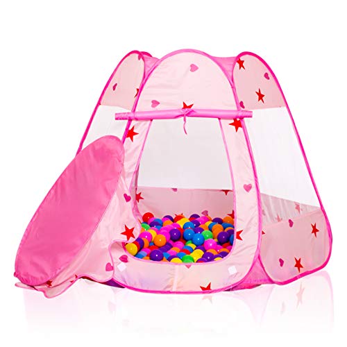 Wilhunter Baby Ball Pit for Toddler with 50 Balls, Kids Pop Up Pla...