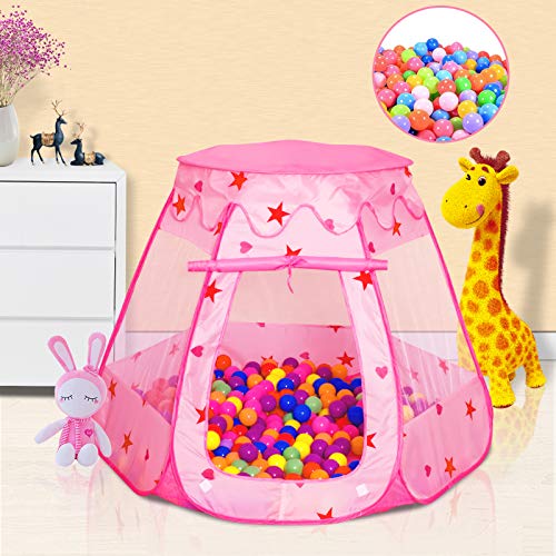 Wilhunter Baby Ball Pit for Toddler with 50 Balls, Kids Pop Up Pla...