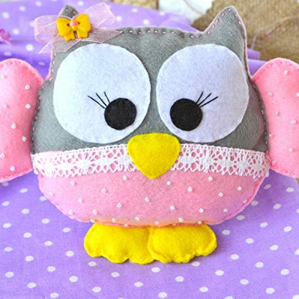 12 Color Large Felt Fabric Sheets, Assorted Color Acrylic Felt Pac...