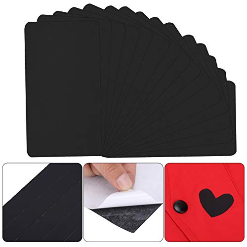24 Pieces Nylon Repair Patches Self-Adhesive Nylon Patch Waterproo...