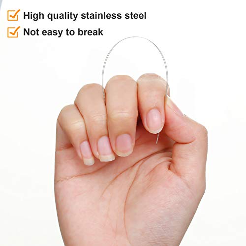 30 Pieces 6 Size Beading Needles Big Eye Beading Needles Beading E...
