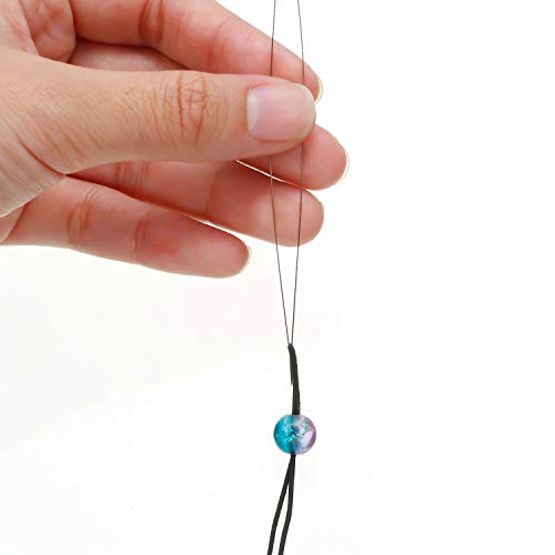 30 Pieces 6 Size Beading Needles Big Eye Beading Needles Beading E...