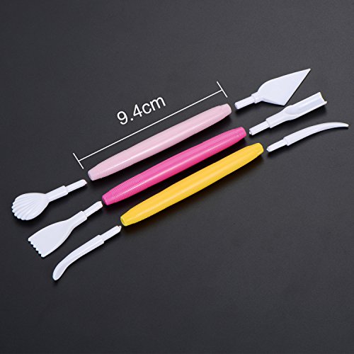 Willbond 12 Pieces Clay Modeling Tools Clay Shaping Sculpting Tool...