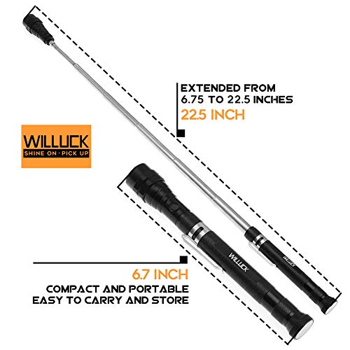 Gifts for Men Him Grandpa,Magnetic Pickup Tool with LED,Fathers Da...