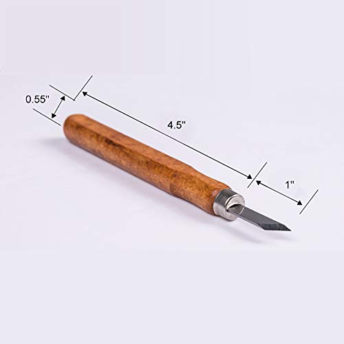 Wilove Stone Carving Tool Kits KangTeer 12pcs Manganese Steel Hand...