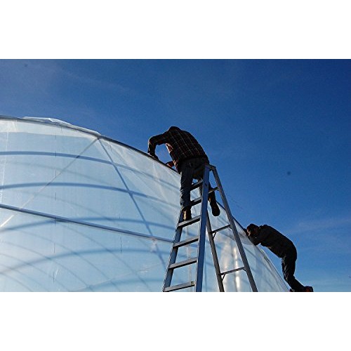 Greenhouse Film Clear 6 mil, 4 year, polyethylene plastic, 10ft x ...