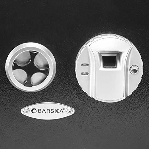 winbest Biometric Fingerprint Security Hidden Wall Safe 15.4 in x ...