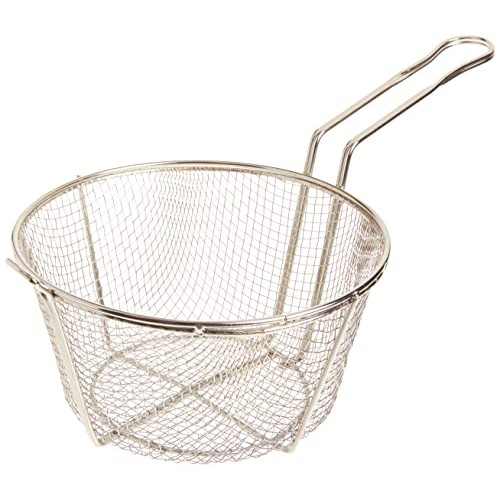 Winco FBR-9 Steel Round Wire Fry Basket, 9-Inch
