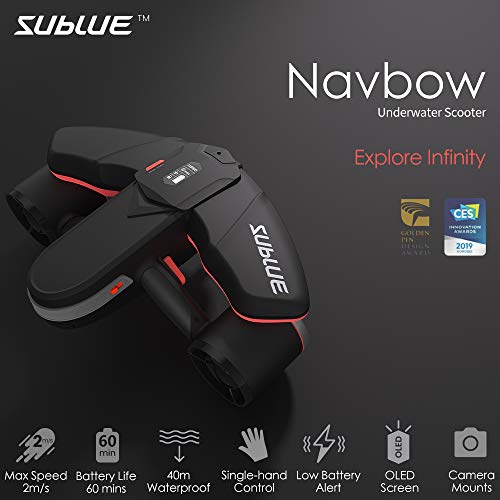 WINDEK SUBLUE Navbow Smart Underwater Scooter with Action Camera M...