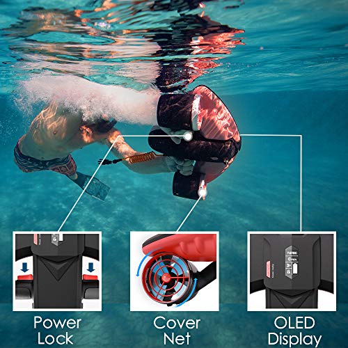 WINDEK SUBLUE Navbow Smart Underwater Scooter with Action Camera M...