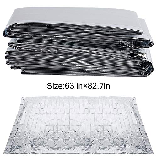 winemana 6 Pack High Silver Reflective Mylar Film, 83x 63 in, High...