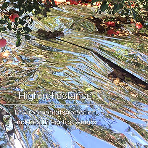 winemana 6 Pack High Silver Reflective Mylar Film, 83x 63 in, High...