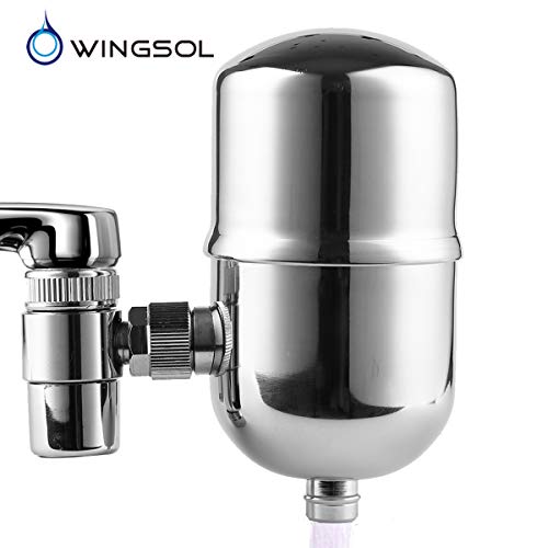 WINGSOL Faucet Water Filter Replacement, Improve Taste, Speedy Fil...