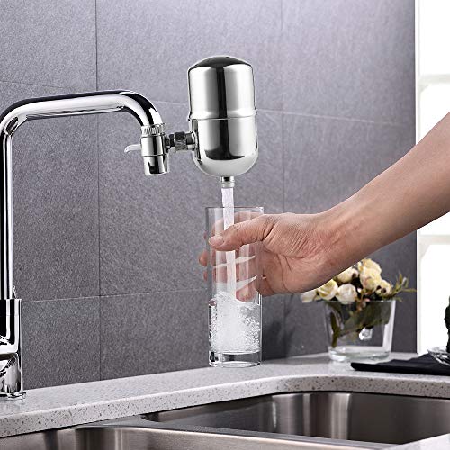 WINGSOL Faucet Water Filter Replacement, Improve Taste, Speedy Fil...