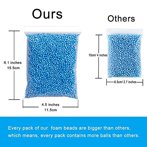 Foam Balls for Slime,16 Sets with Slime Tools 120000 pcs 0.08-0....