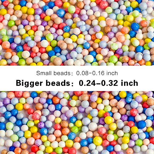 Foam Balls for Slime,16 Sets with Slime Tools 120000 pcs 0.08-0....