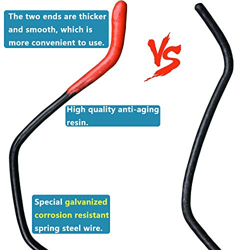 20 Pack Spring Wire & Lock Channel for Greenhouse Wiggle Wire Sp...