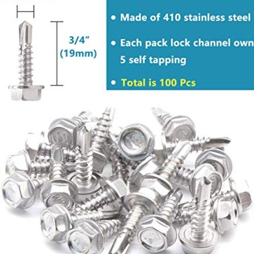 20 Pack Spring Wire & Lock Channel for Greenhouse Wiggle Wire Sp...