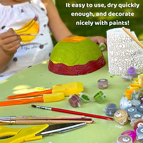 4 inches x 9 feet Plaster Cloth Gauze for Hobby Crafts Scenery Mol...