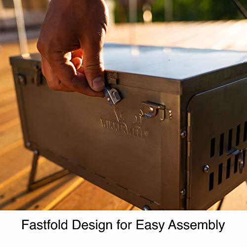 WINNERWELL Fastfold Titanium Tent Stove | Ultralight 4 Pound Titan...