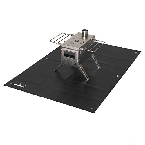 Winnerwell Fireproof Mat | Fire Blanket for Use Under Wood Burning...