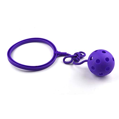 WINOMO 6pcs Skip Ball Toy, Kids Ankle Skip Ball Jumping Ring Ball,...