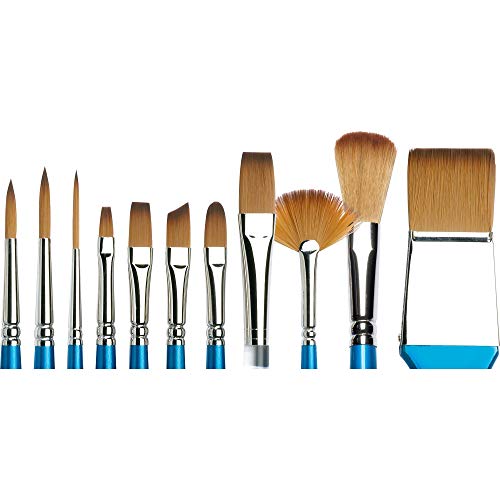 Winsor & Newton Cotman Short Handle Brush 4 Pack Round 1, 4, & ...