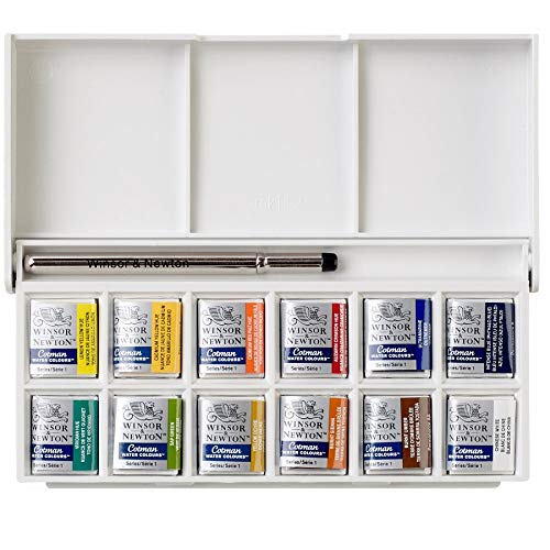Winsor & Newton Cotman Water Colour Paint Sketchers Pocket Box, H...