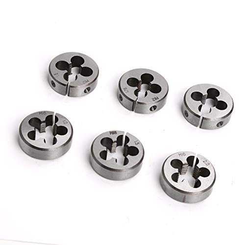 110 Piece Combination Tap and Die Set Alloy Steel 55°- 60° Metric ...